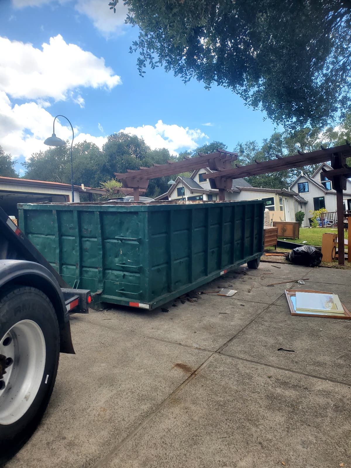 20 Cubic Yard dumpster